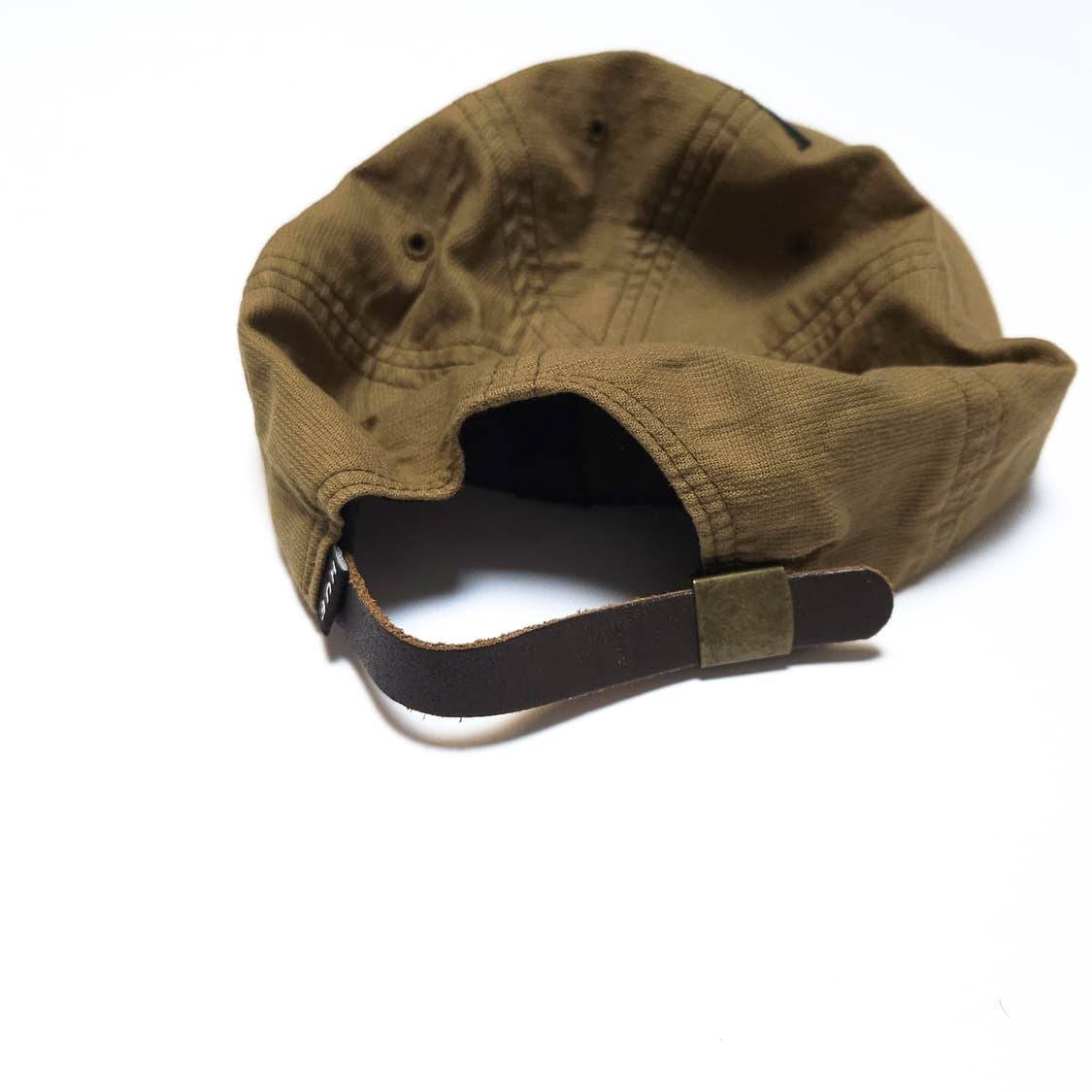 허프 HUF USA 박스 로고 6패널 스트랩 캡 카라멜 상품이미지3