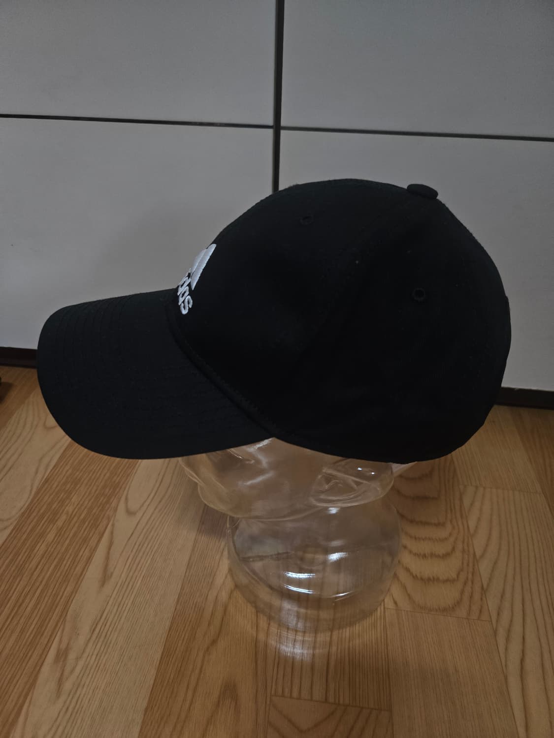 아디다스 정품 자수로고 블랙 볼캡 상품이미지2