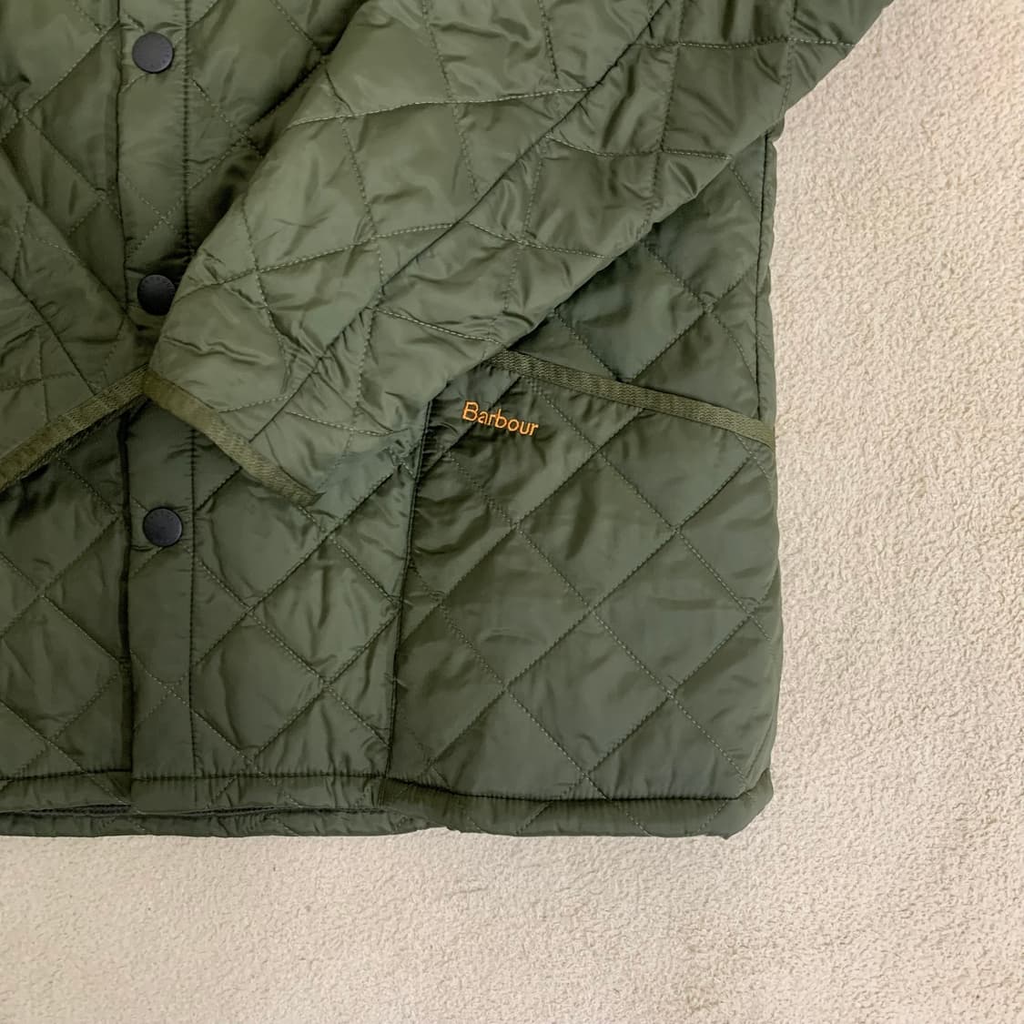 바버 헤리티지 리더스데일 퀼팅자켓(XL/그린) 퀄팅자켓 상품이미지3