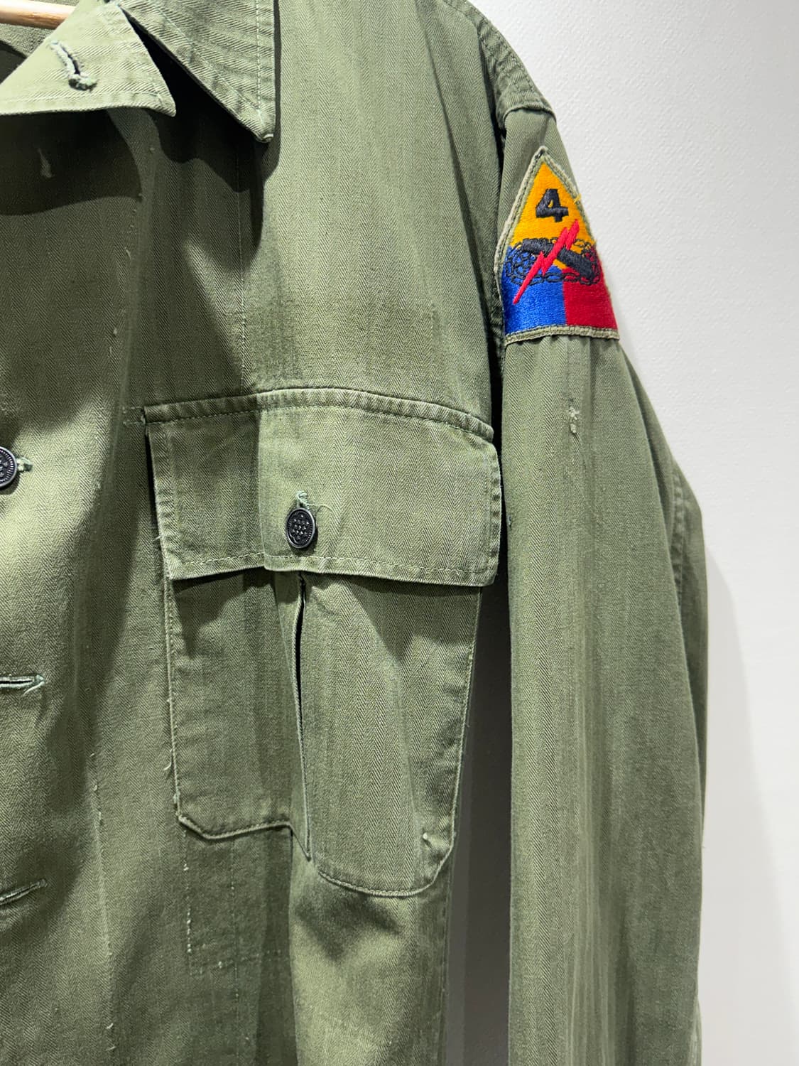 40s 커스텀 오리지널 M43 HBT 셔츠 상품이미지2