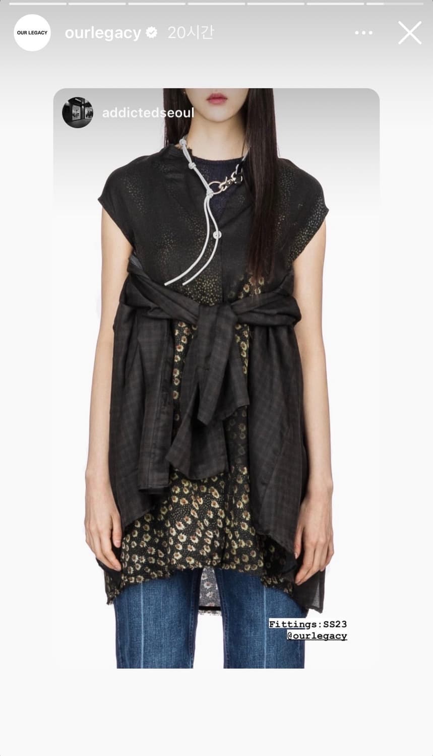 Our legacy 아워레가시 백리스 라이너 셔츠 상품이미지7