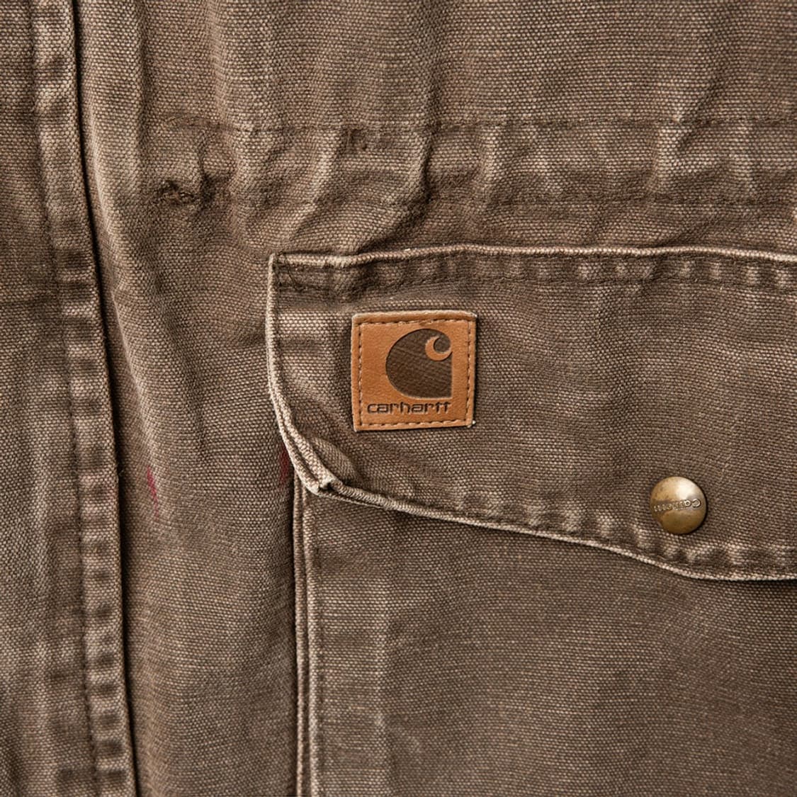 [120] 90s 칼하트 C52 블랭킷 라이닝 워크자켓  상품이미지5