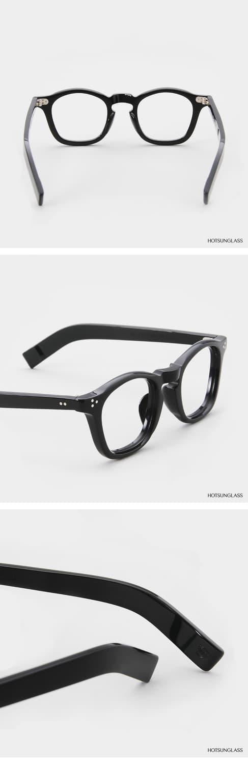guepard/규파드 GP-05 블랙 뿔테 안경 상품이미지3