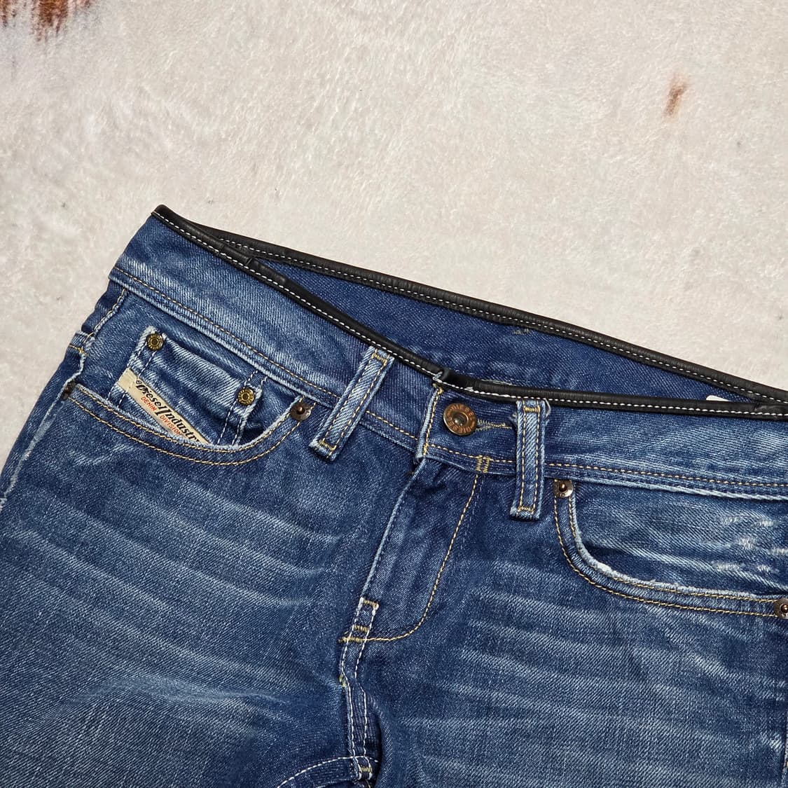 디젤 로우라이즈 데님 팬츠 상품이미지6