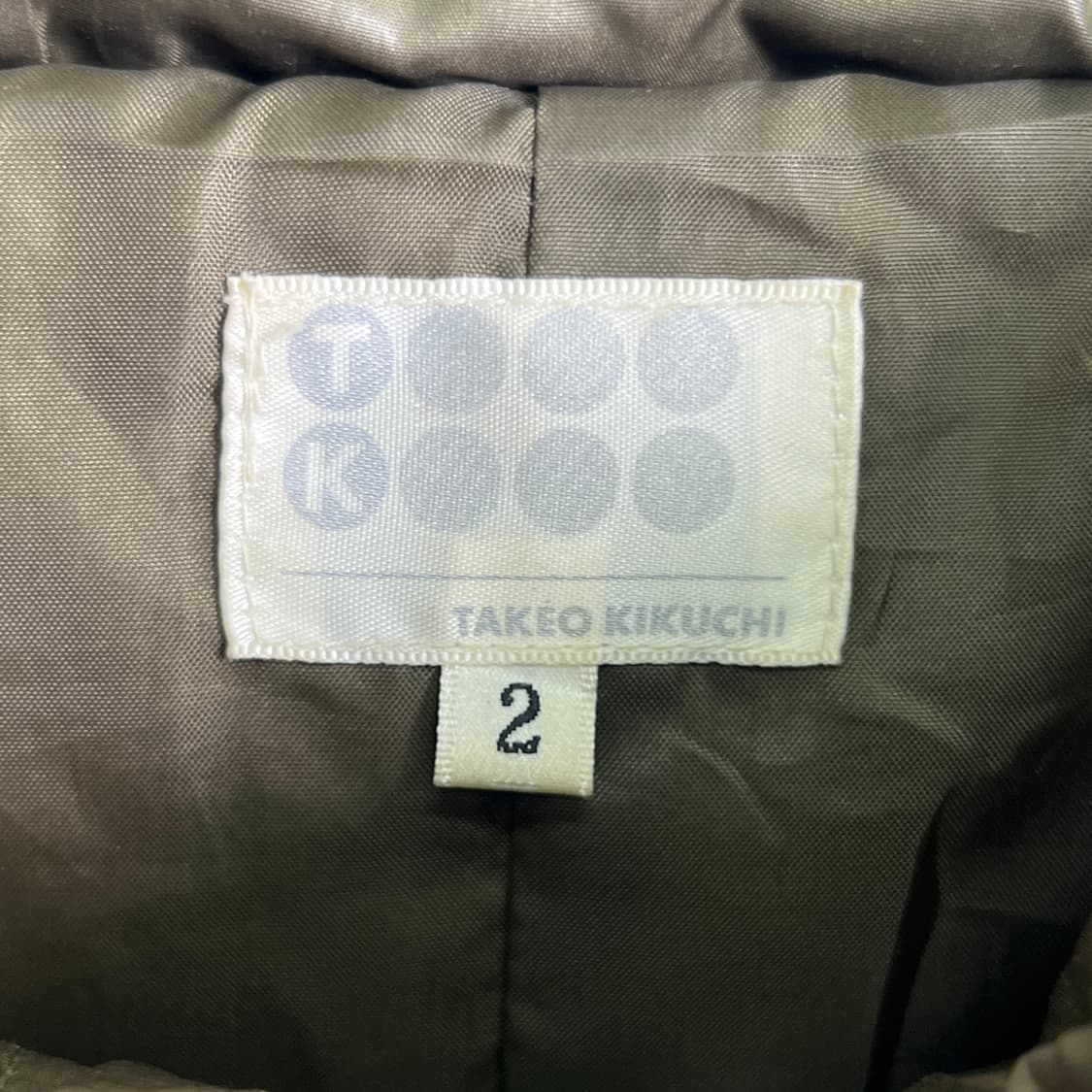 타케오 키쿠치 밀리터리 멀티 포켓 패딩 점퍼 상품이미지3