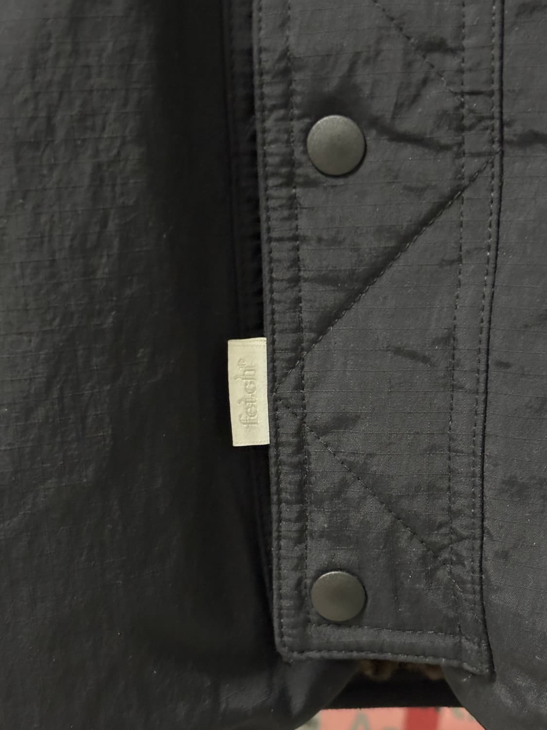 Fetch JACQUARD REVERSIBLE SHERPA JACKET 상품이미지7
