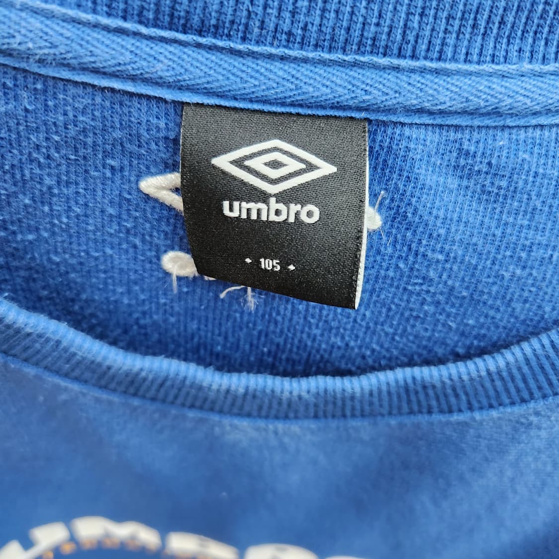 엄브로 빅로고 캥거루주머니 반팔티 105(2XL) 상품이미지5