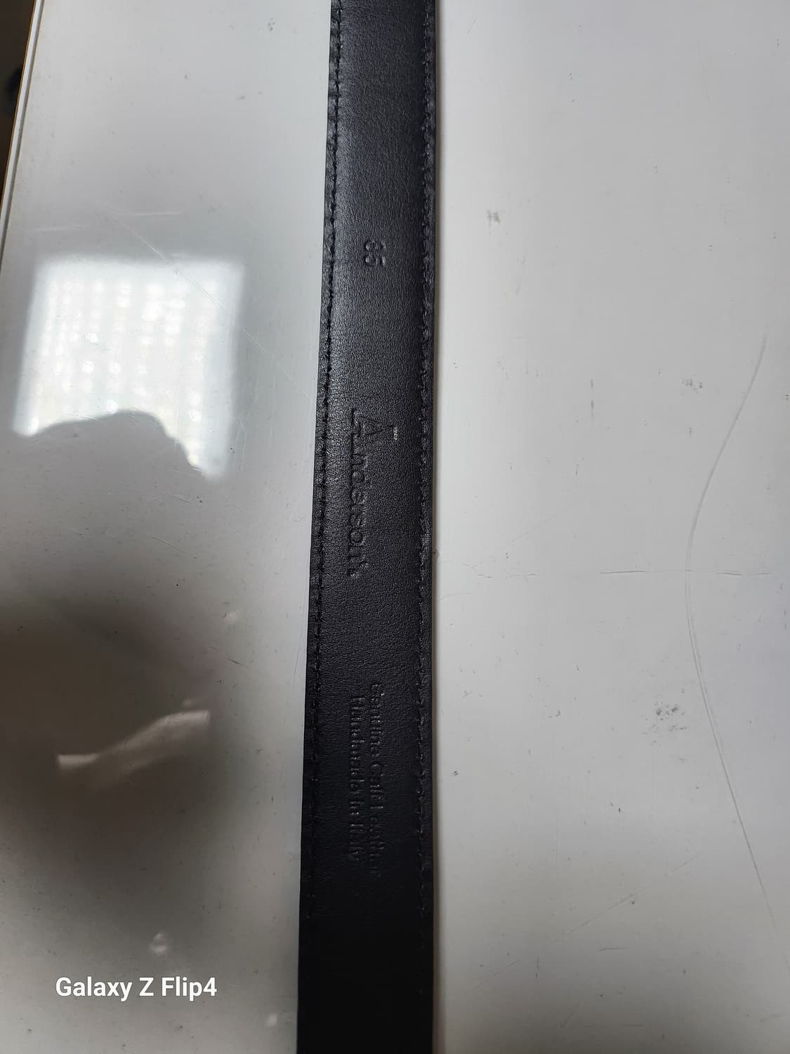 앤더슨스 엘리게이터 벨트 2.5cm 85 (새상품) 상품이미지6