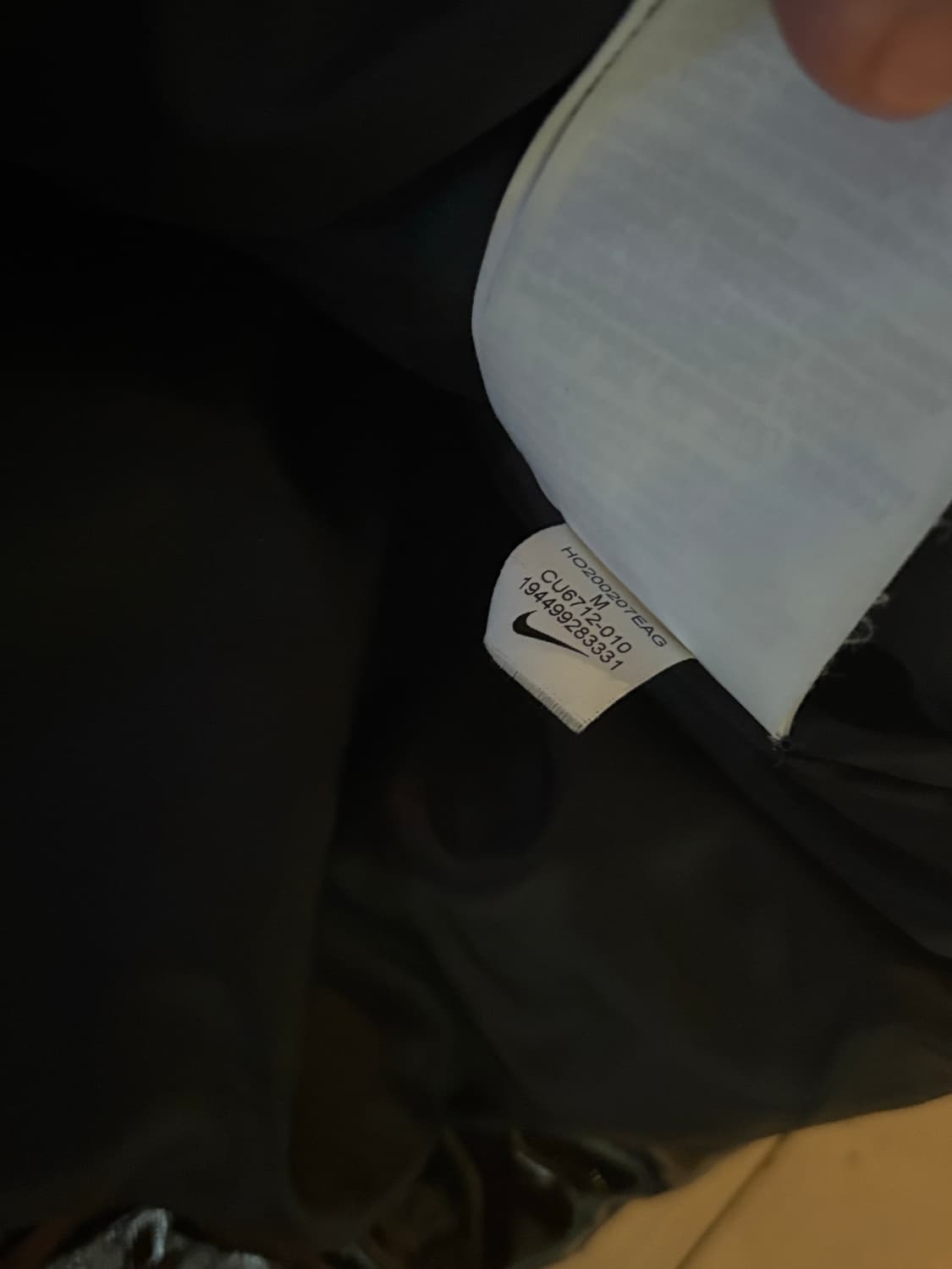 나이키 아이콘 클래쉬 유광 패딩 블랙 M 상품이미지5