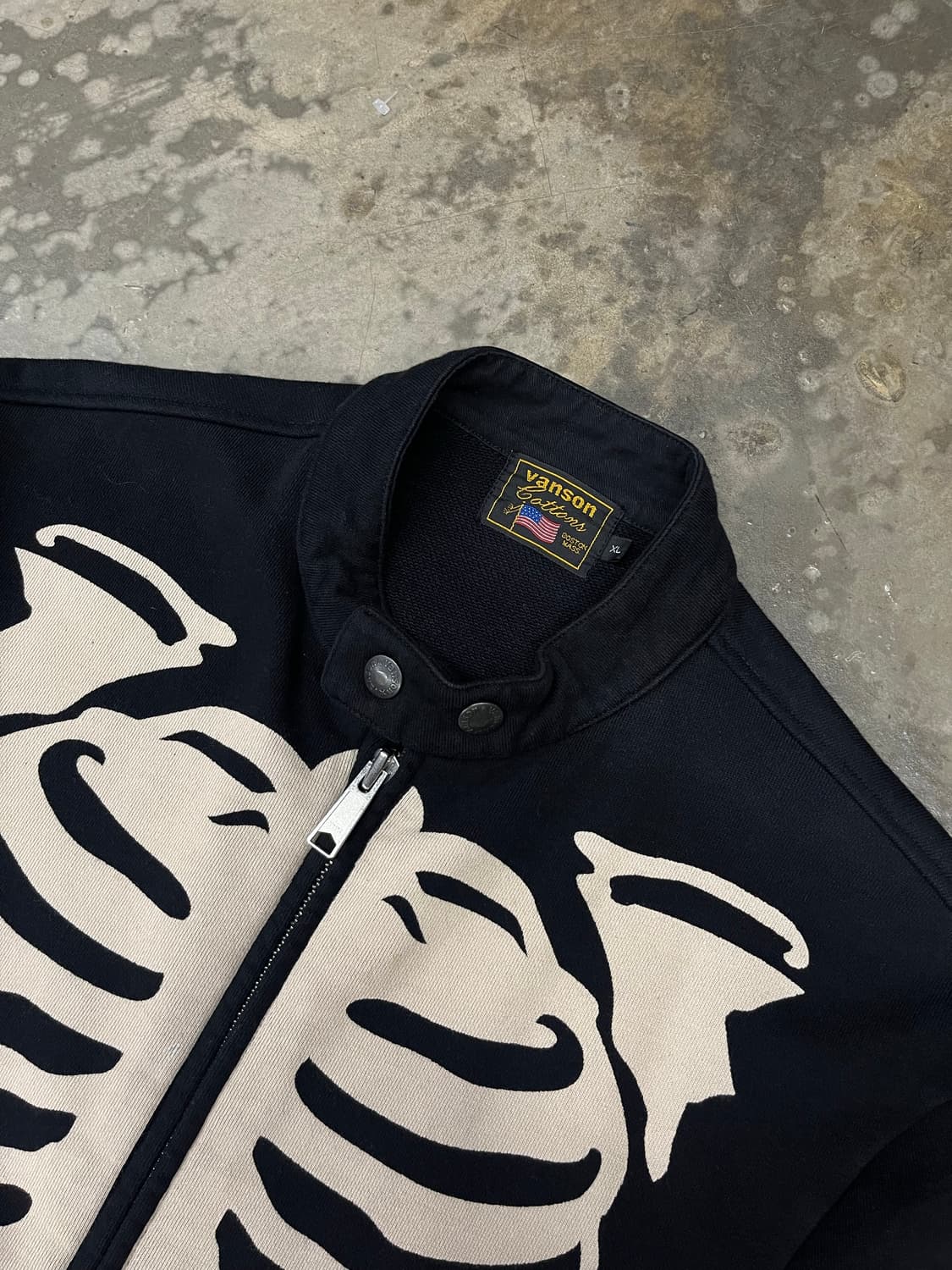 밴슨 본 라이더자켓 XL  상품이미지5