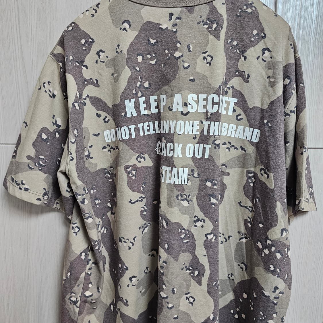 블랙아웃 반팔티 상품이미지4