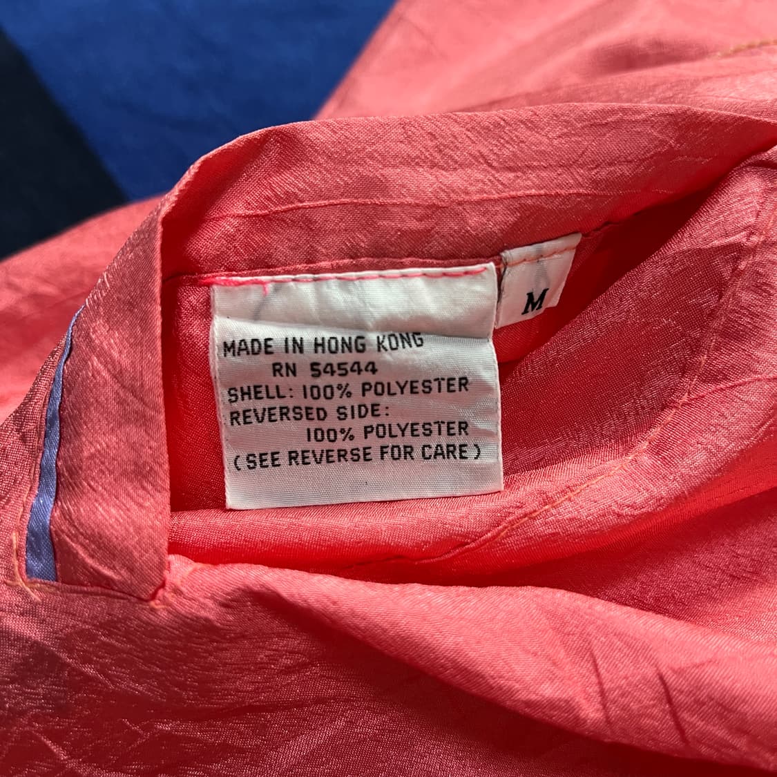 빈티지(made  hong kong) 리버시블 자켓 (공용) 상품이미지8