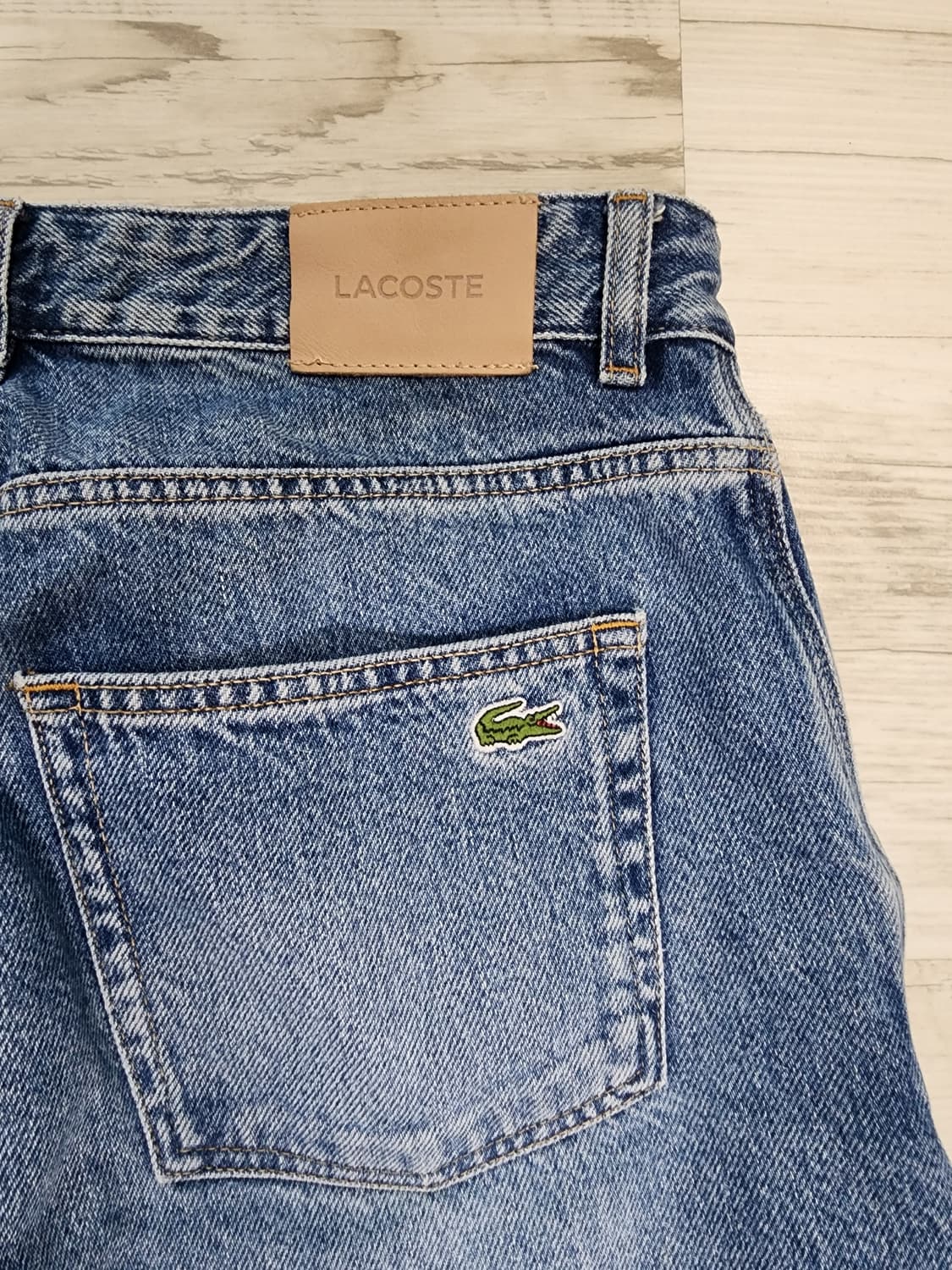 LACOSTE 라코스테 데님 팬츠 팜. (32~33)사이즈 청바지 상품이미지10