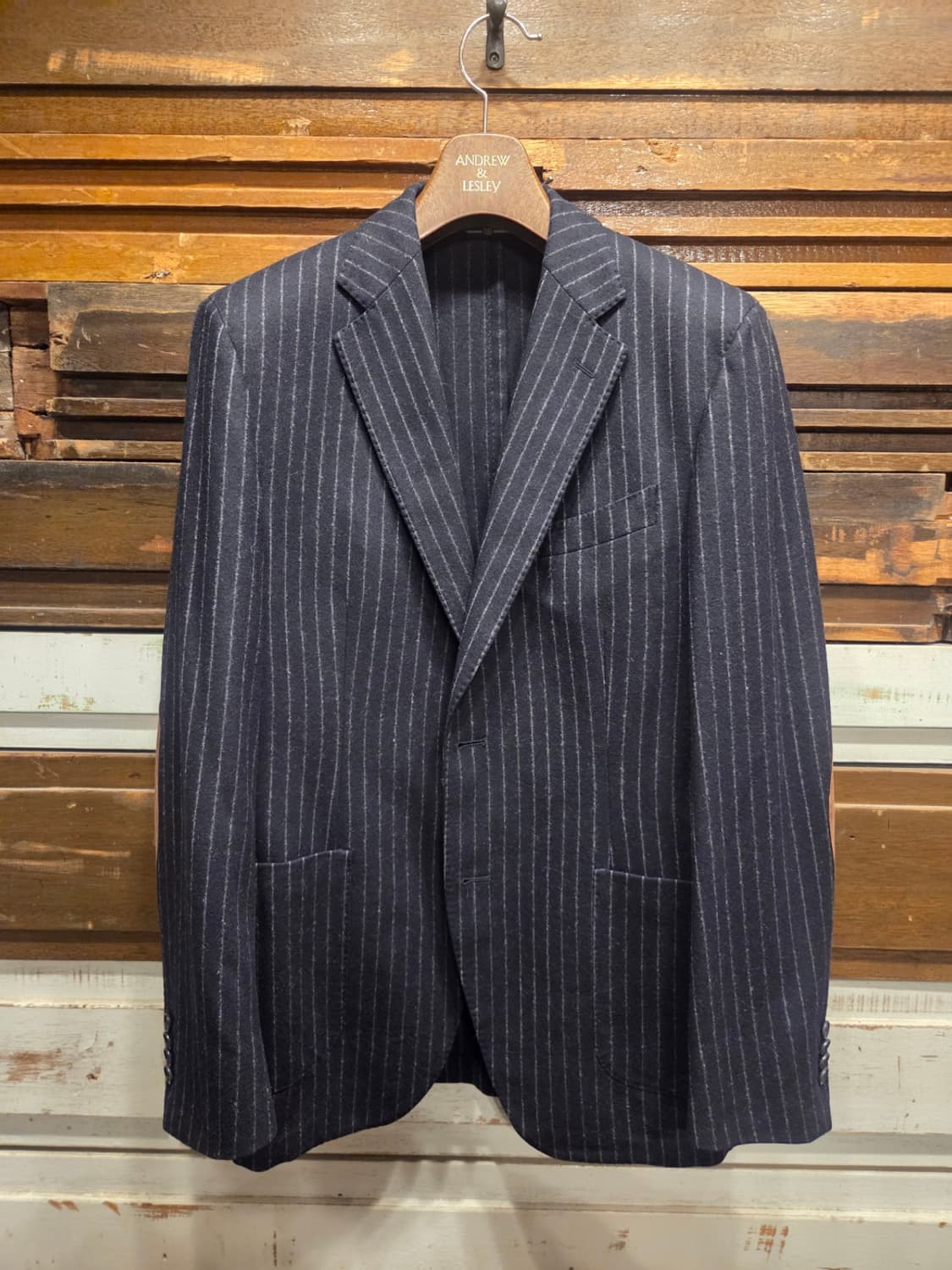 브루이어 이탈리아 직수입 플란넬자켓  상품이미지1