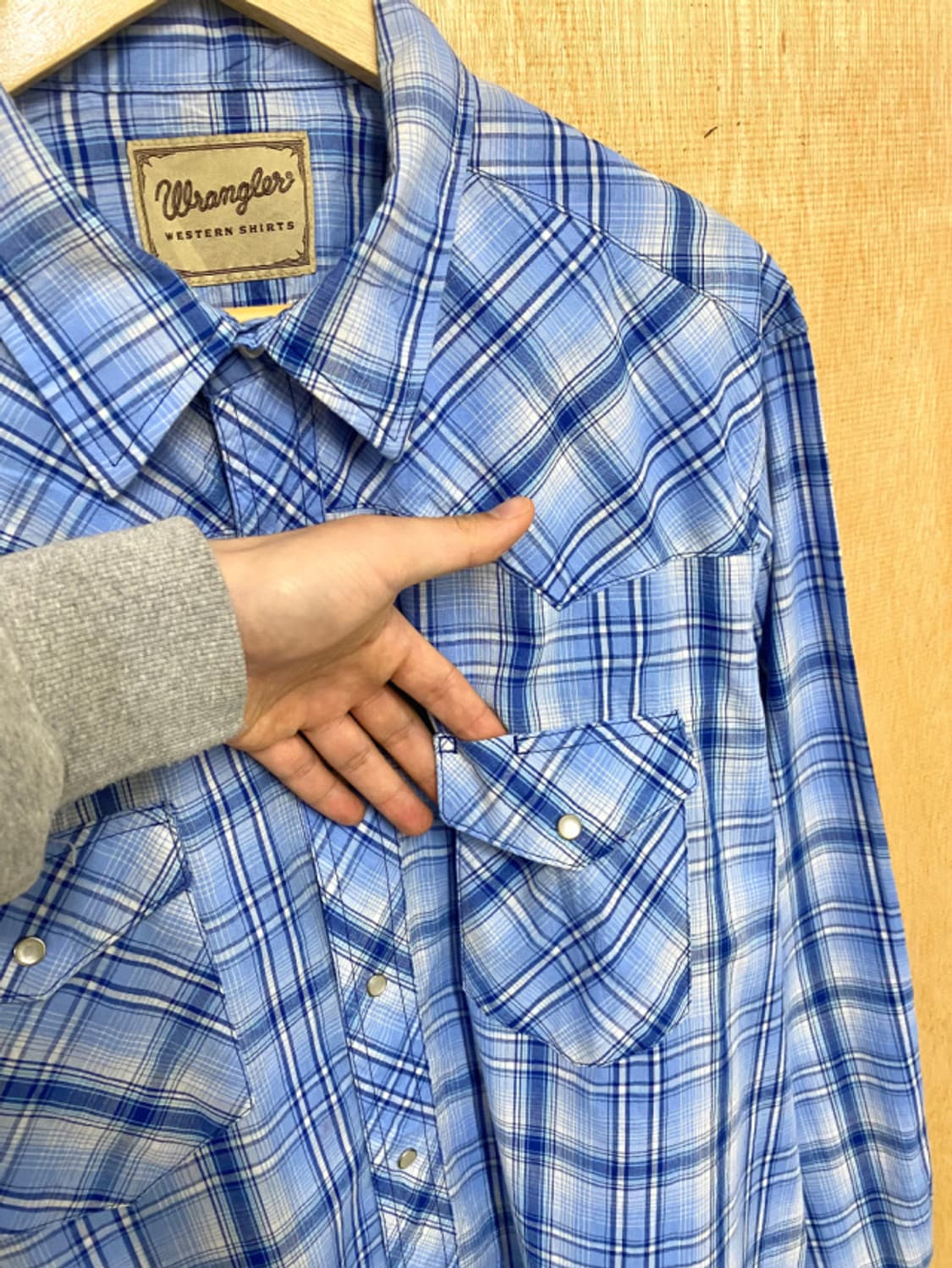 WRANGLER ombre western shirts 상품이미지8