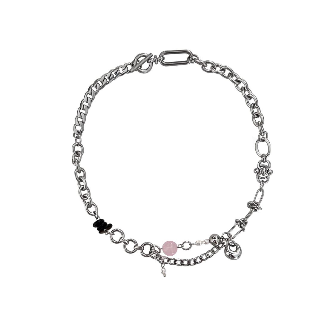 Pink pearl necklace 상품이미지1