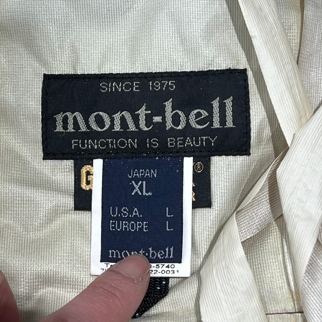 몽벨 고어텍스 바람막이 s09557 상품이미지7