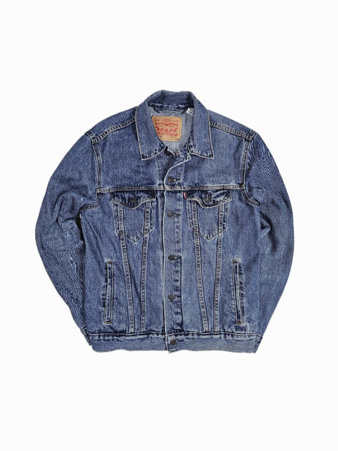 [S] 리바이스 오리지널 중청 데님 트러커 자켓 상품이미지1