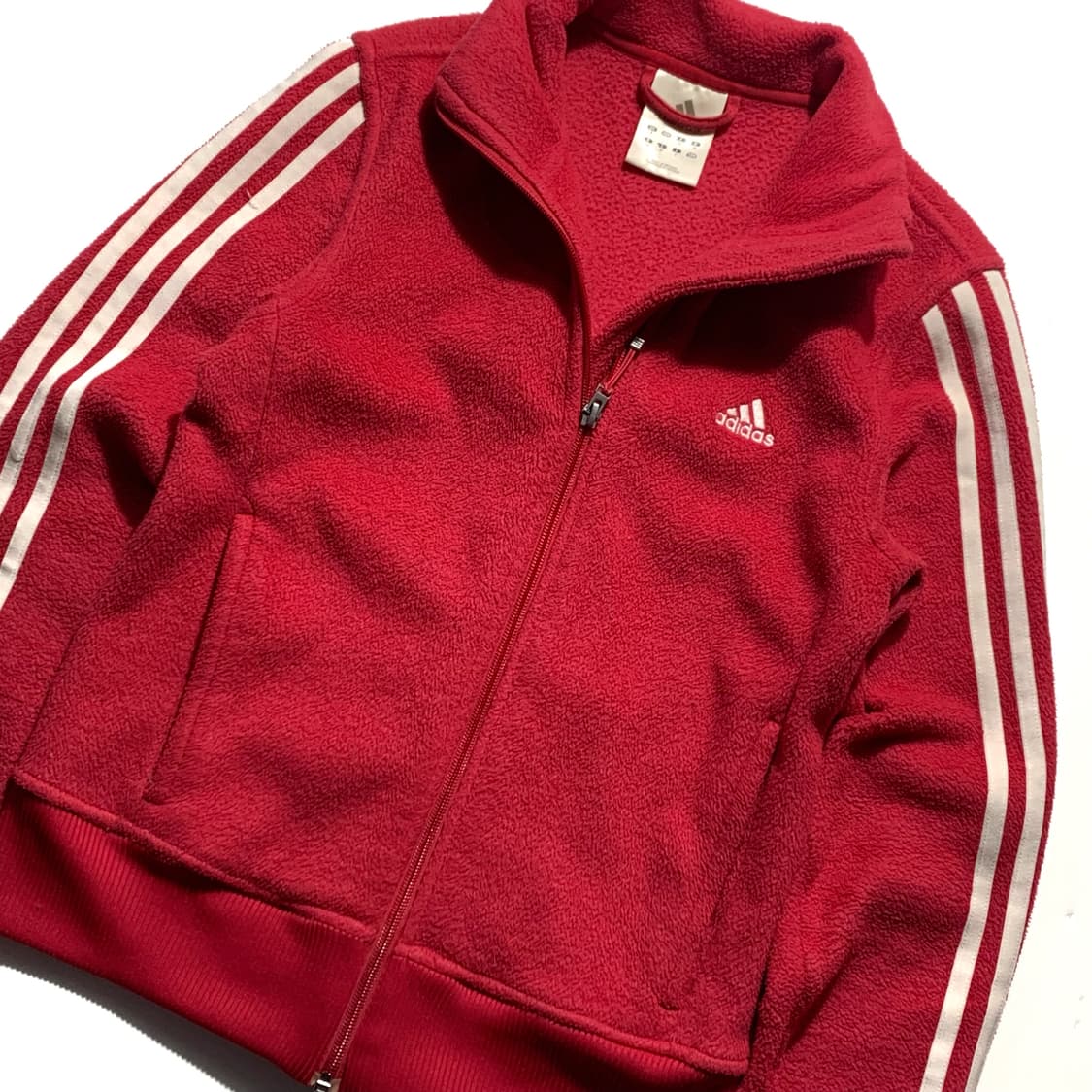 아디다스 핑크 우먼스 후리스 상품이미지2