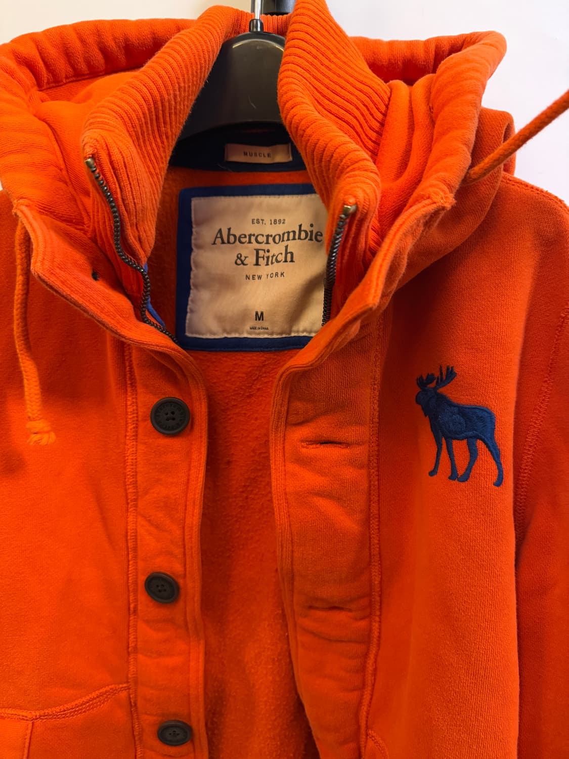 아베크롬비 빅로고 y2k 후드자켓 상품이미지3