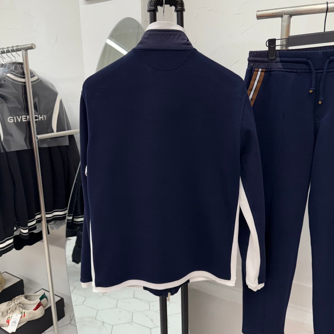 [백화점] 브루넬로 쿠치넬리 네이비 트랙 셋업 상품이미지3