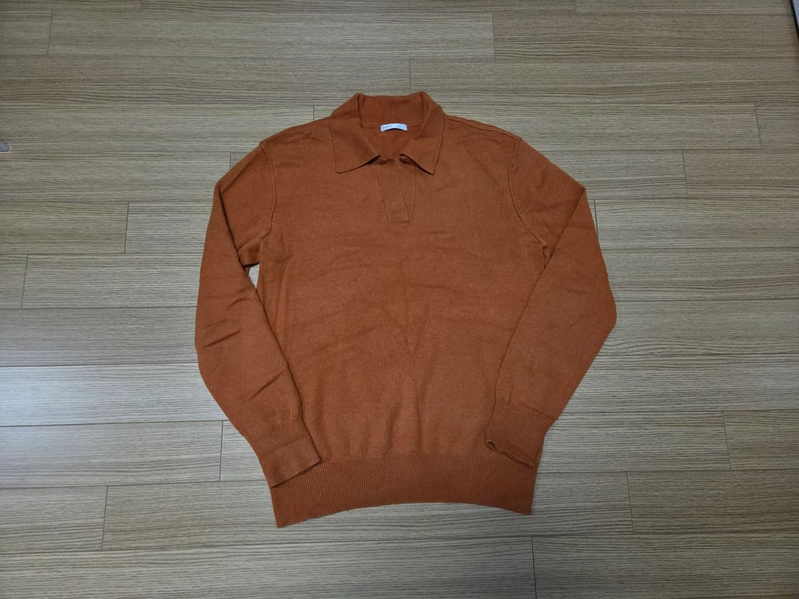 VINCE 밀라노 오픈넥 카라 폴로 니트  상품이미지2