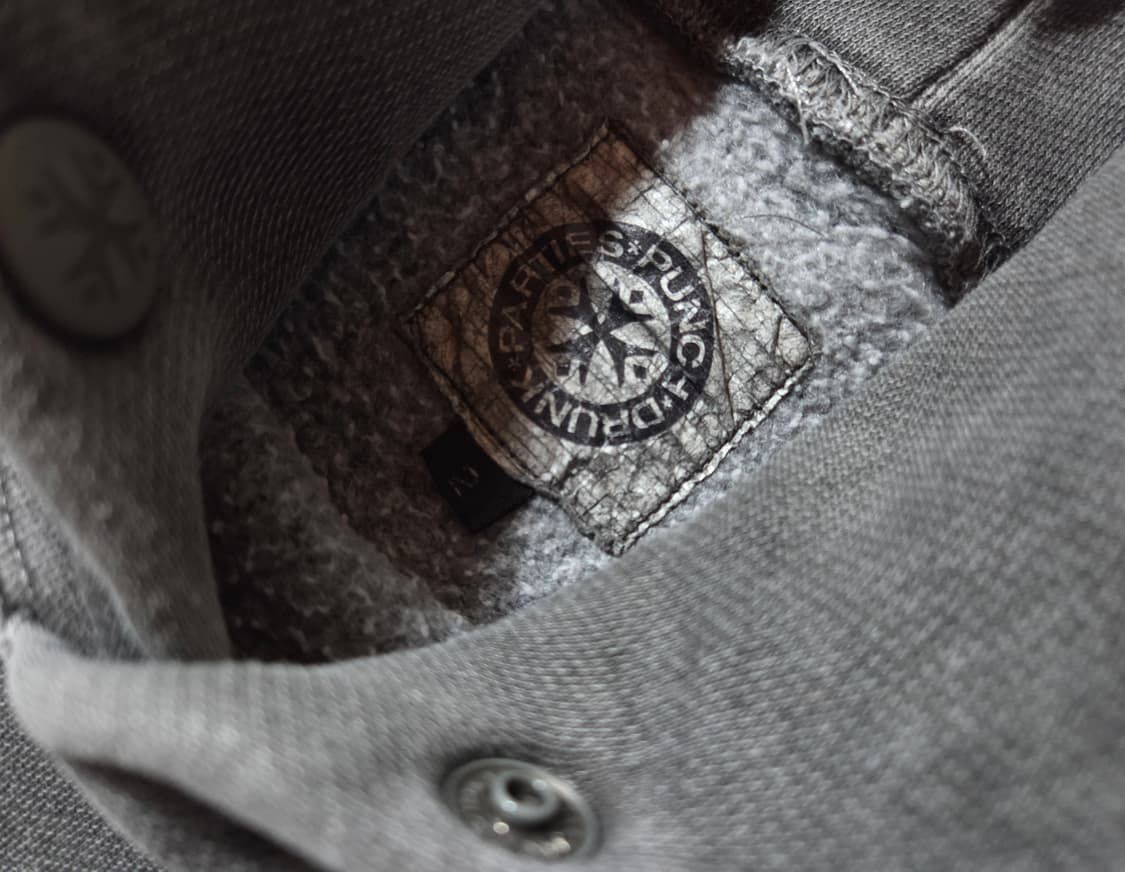 펀치드렁크파티즈 피그먼트 워싱 후드 스웨트셔츠 상품이미지5