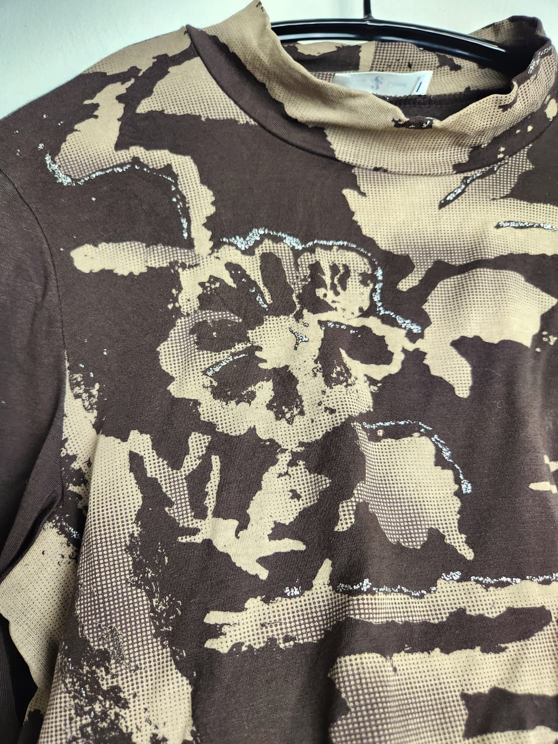 패턴 롱슬리브 탑 상품이미지9