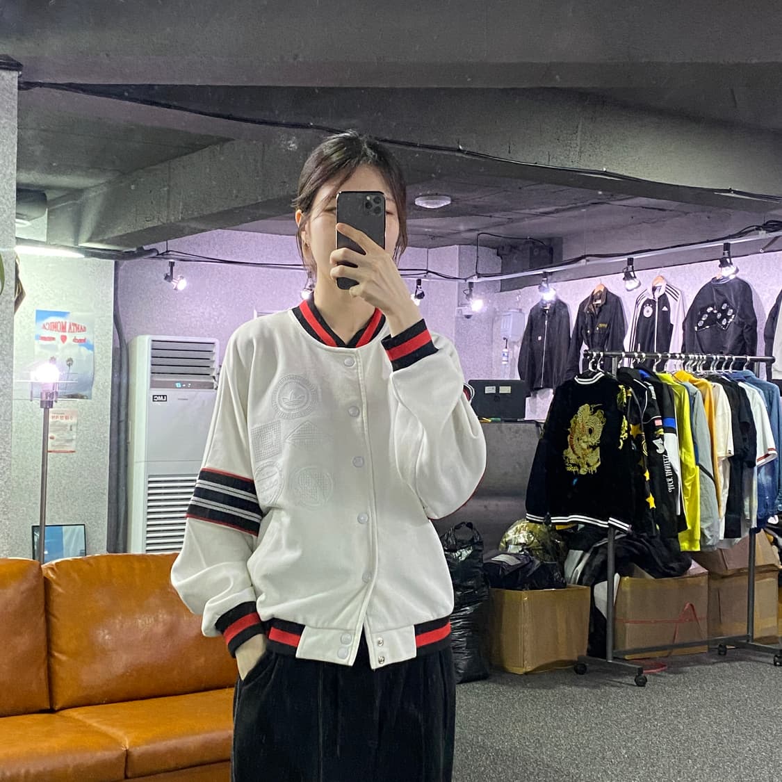 아디다스 멀티로고 바시티 자켓 B2141 상품이미지1
