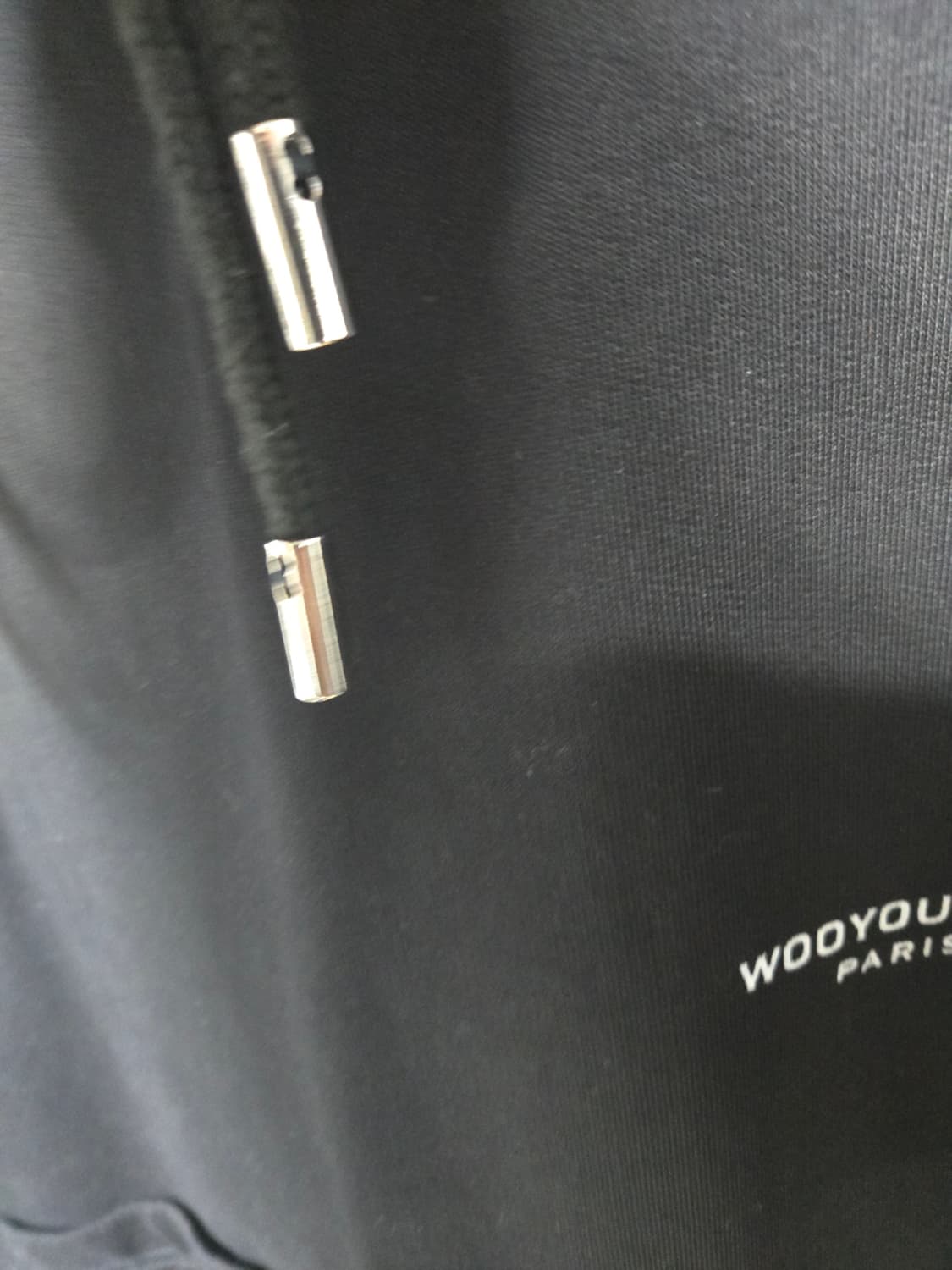 우영미 22S 플라워 백로고 후드티 50 (105 오버핏) 상품이미지5