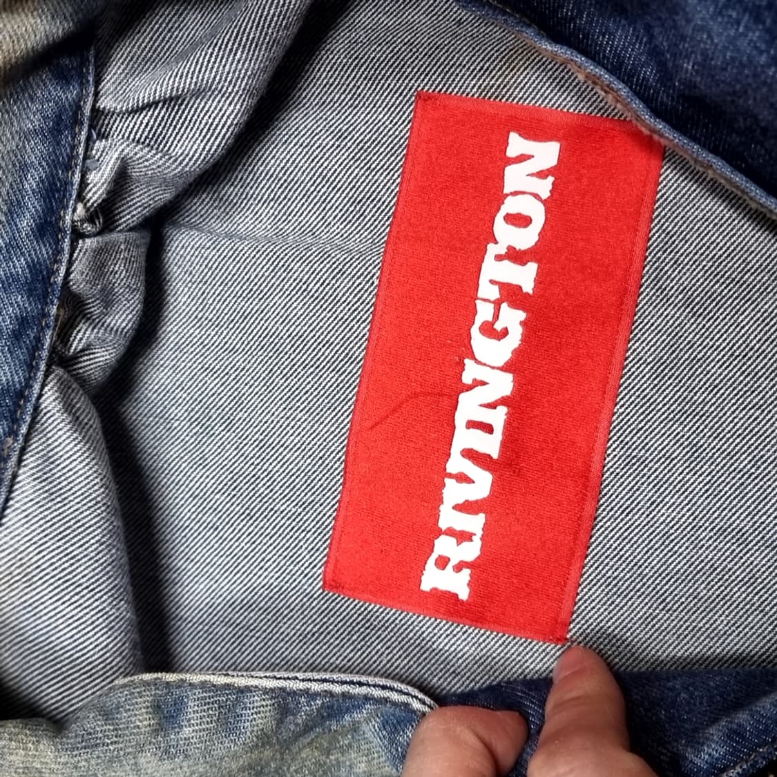 USA 리빙턴 RRR123 블루로즈 트러커 자켓(100) 상품이미지4