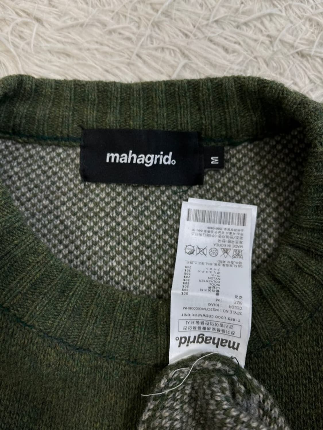 마하그리드 니트/#3094 상품이미지4