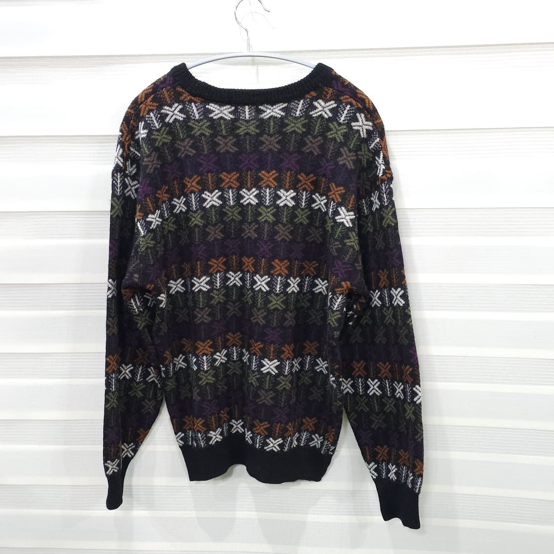 JAPAN 90s 빈티지 양모100 니트 스웨터- 우먼L 상품이미지6