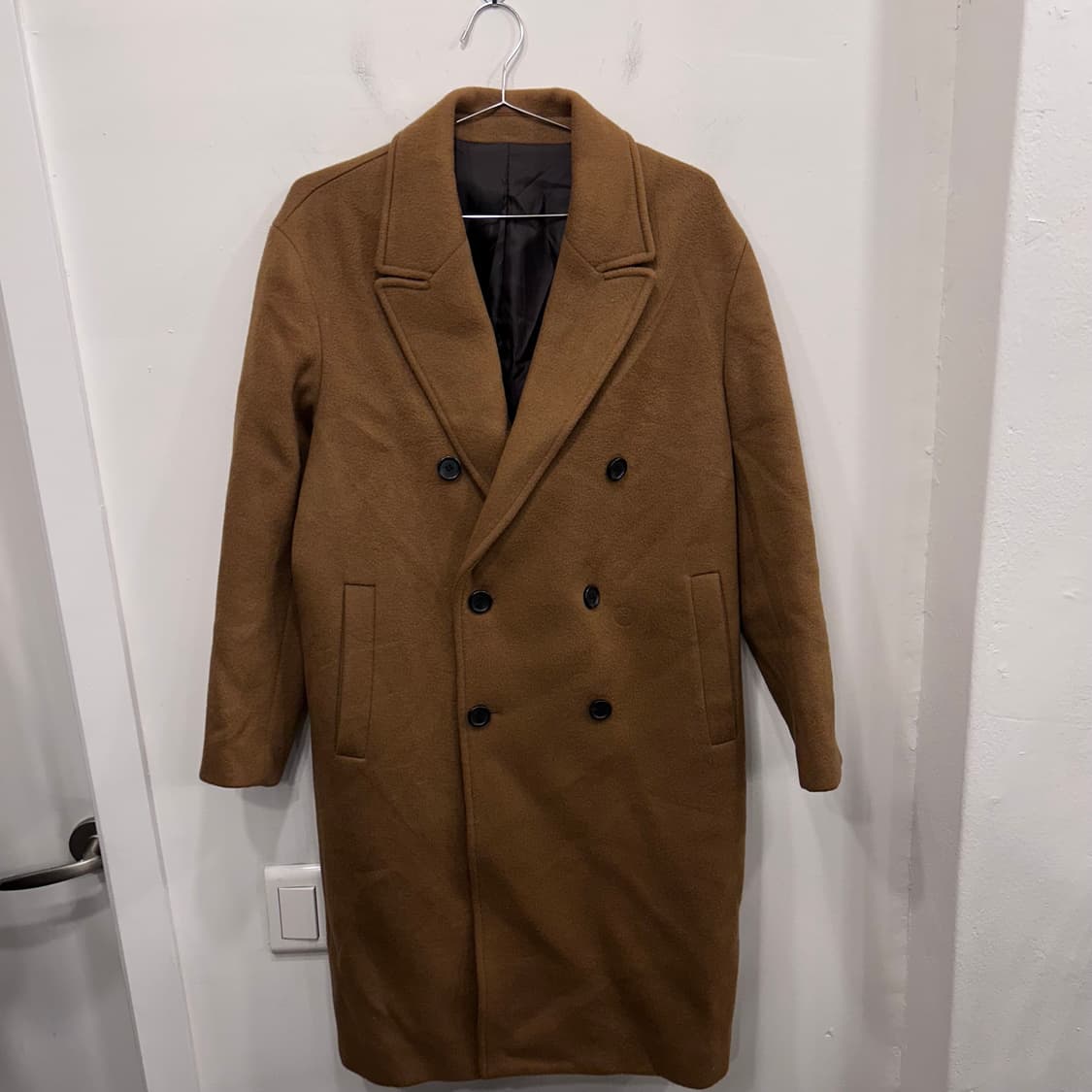 마인드브리지 케시미어블랜드 베이직 더블 롱코트 상품이미지2