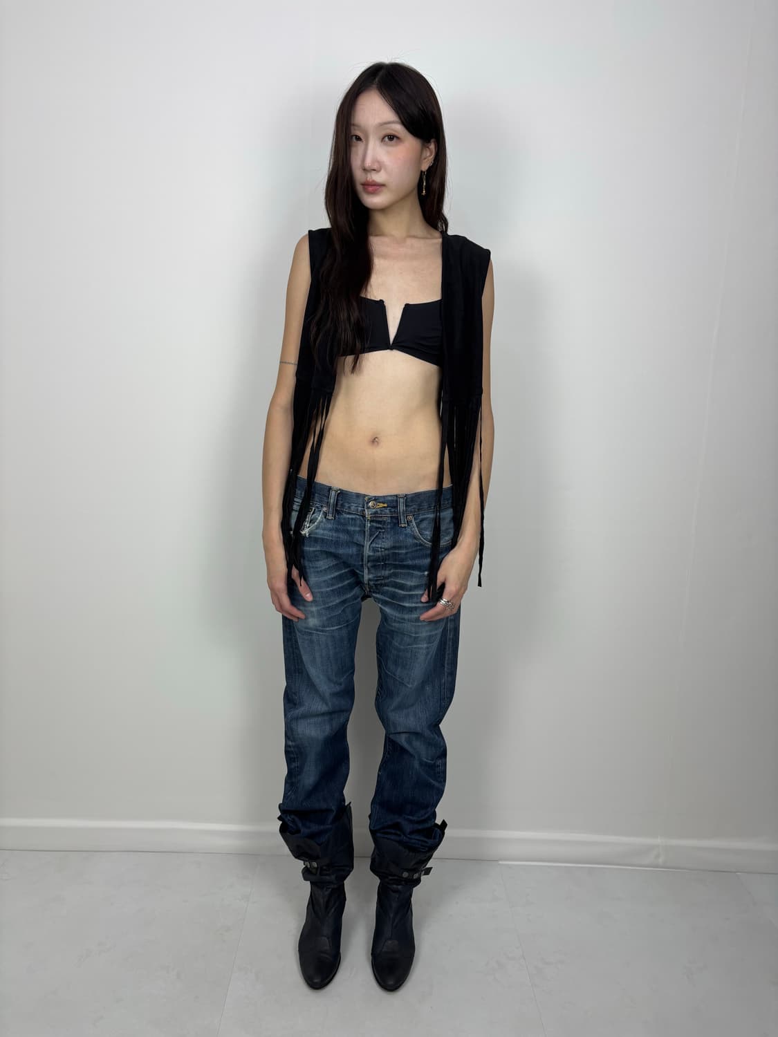 LEVIS 501 WASHED INDIGO 상품이미지4