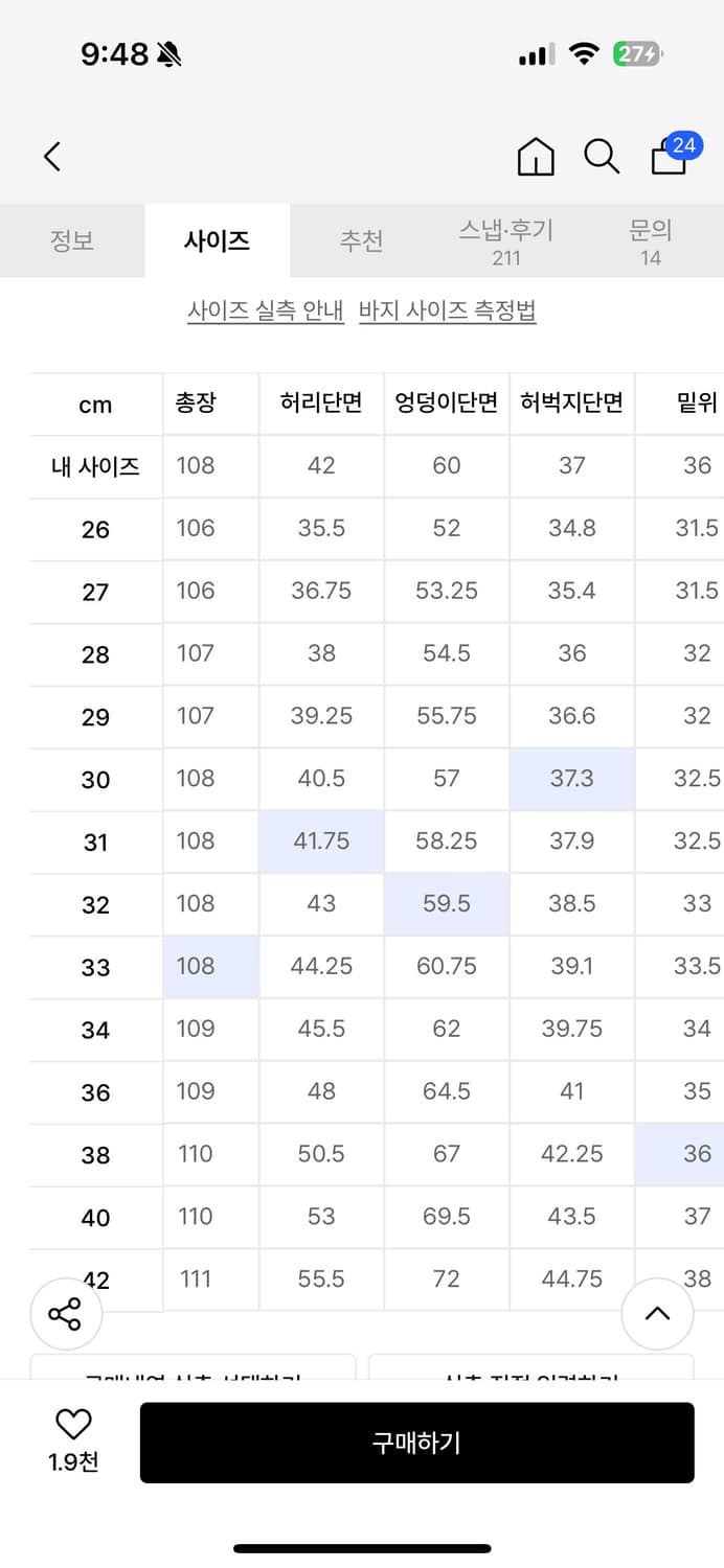 무탠다드 데님 파라슈트 카고 팬츠 [워시드 블랙] 상품이미지4