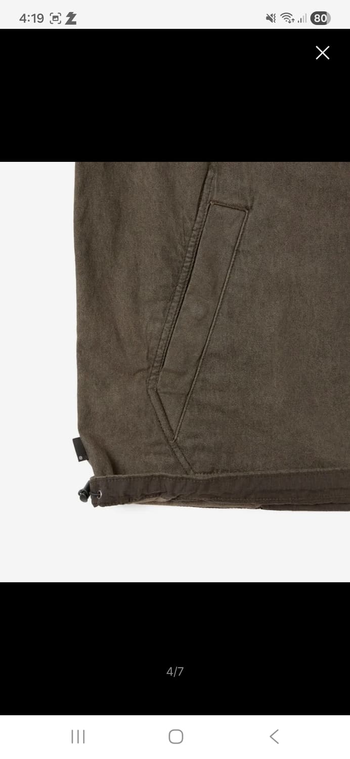 디스이즈네버댓 Anorak Jacket Brown (m) 상품이미지7