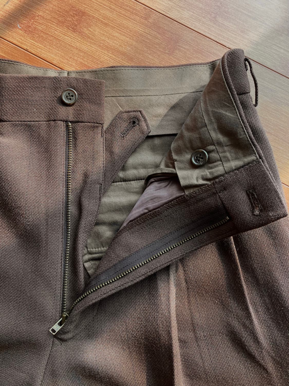 브라운 트라우저 상품이미지3