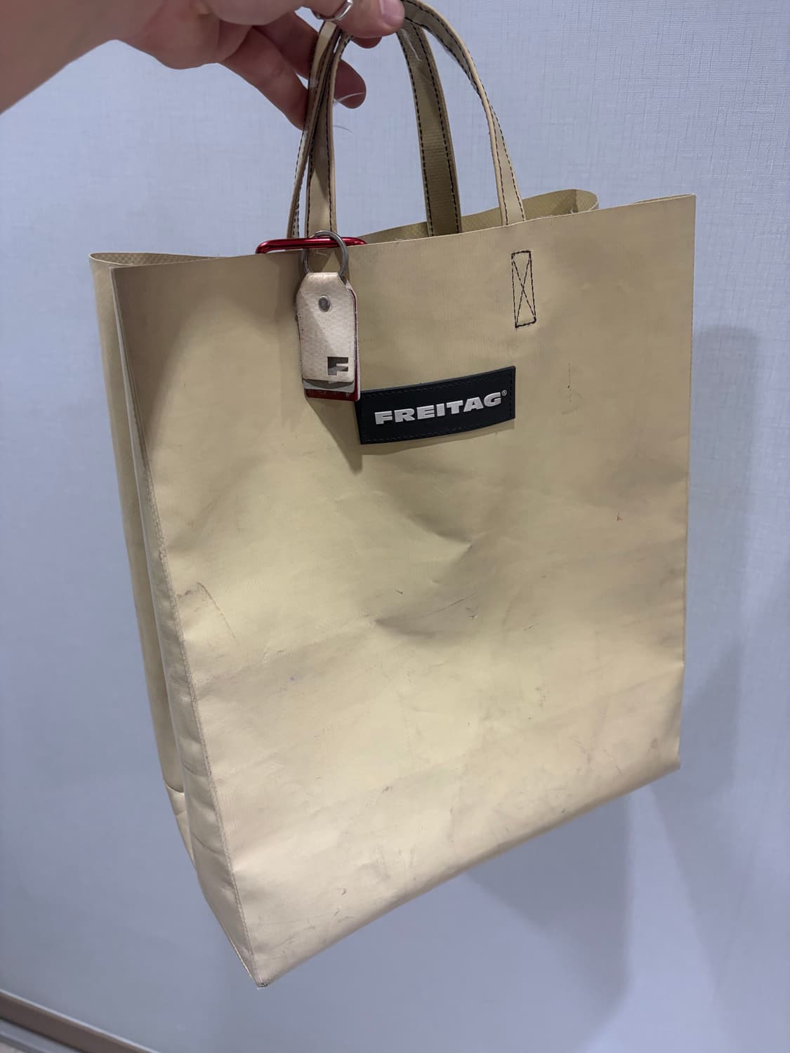 프라이탁 마이애미 바이스 쇼퍼백 베이지 바닐라 토트백 상품이미지1