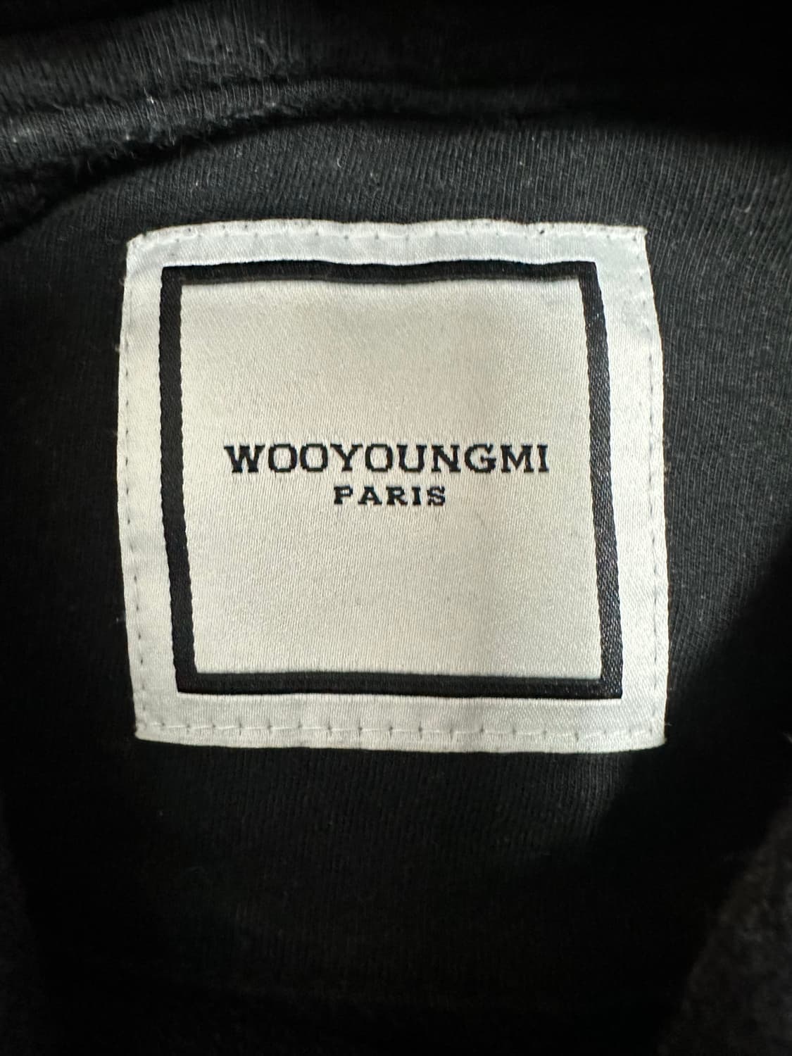 우영미 22ss 멀티 플라워 블랙 후드티 상품이미지7