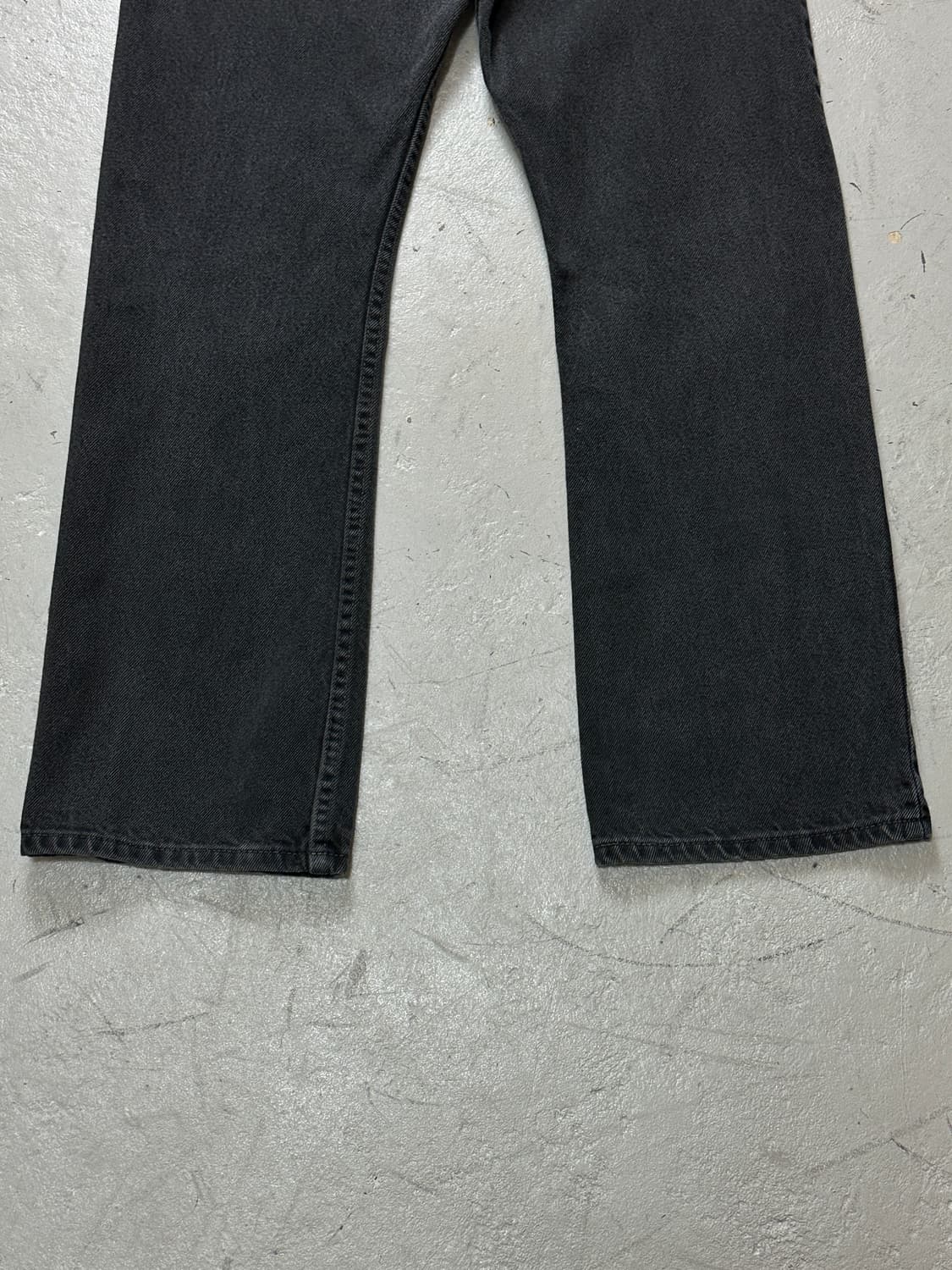 00's 리바이스 517 블랙 부츠컷 플레어진 상품이미지8