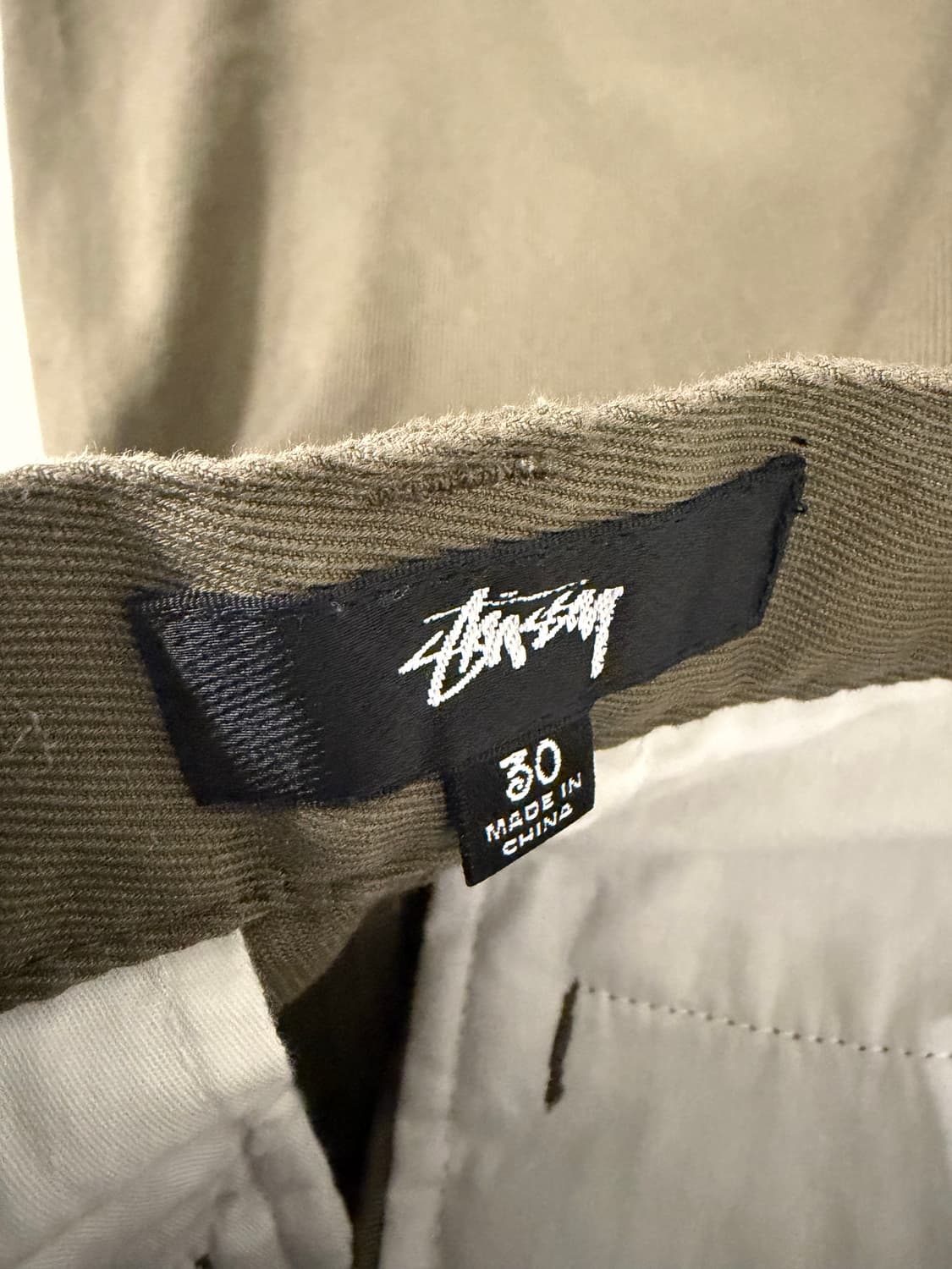 스투시 트윌 워크기어 트라우저 surplus green 30size 상품이미지4