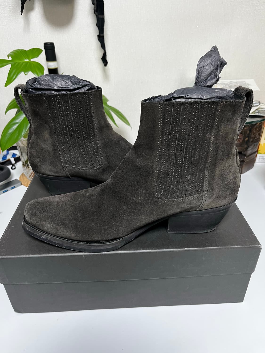 아워레가시 쿠반부츠 43 에스프레소 스웨이드 상품이미지3