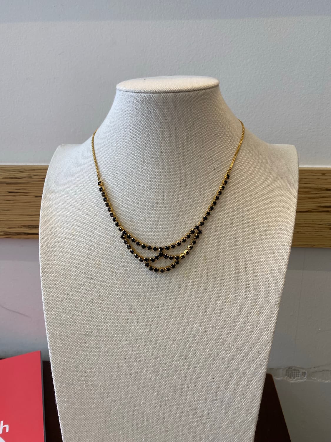 빈티지 블랙 스톤 목걸이 상품이미지5