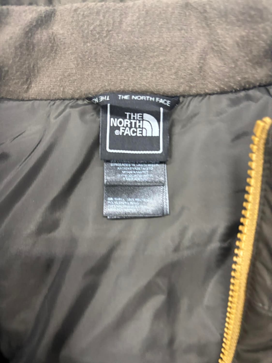 노스페이스 초코브라운 핀터깔 경량 패딩 패디드 자켓 점퍼(M) 상품이미지5