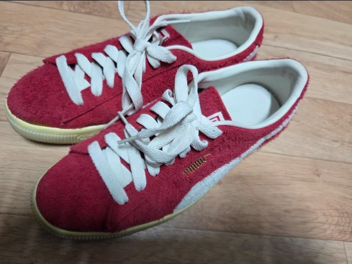 푸마 스웨이드 빈티지 네버원 3 260 팝니다 상품이미지1