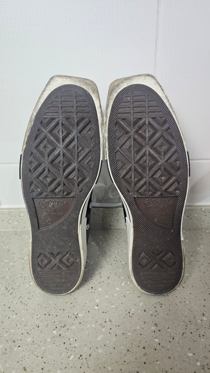 컨버스 터보다크 척 70 하이 다크쉐도우 블랙 래커 데님 270 상품이미지7