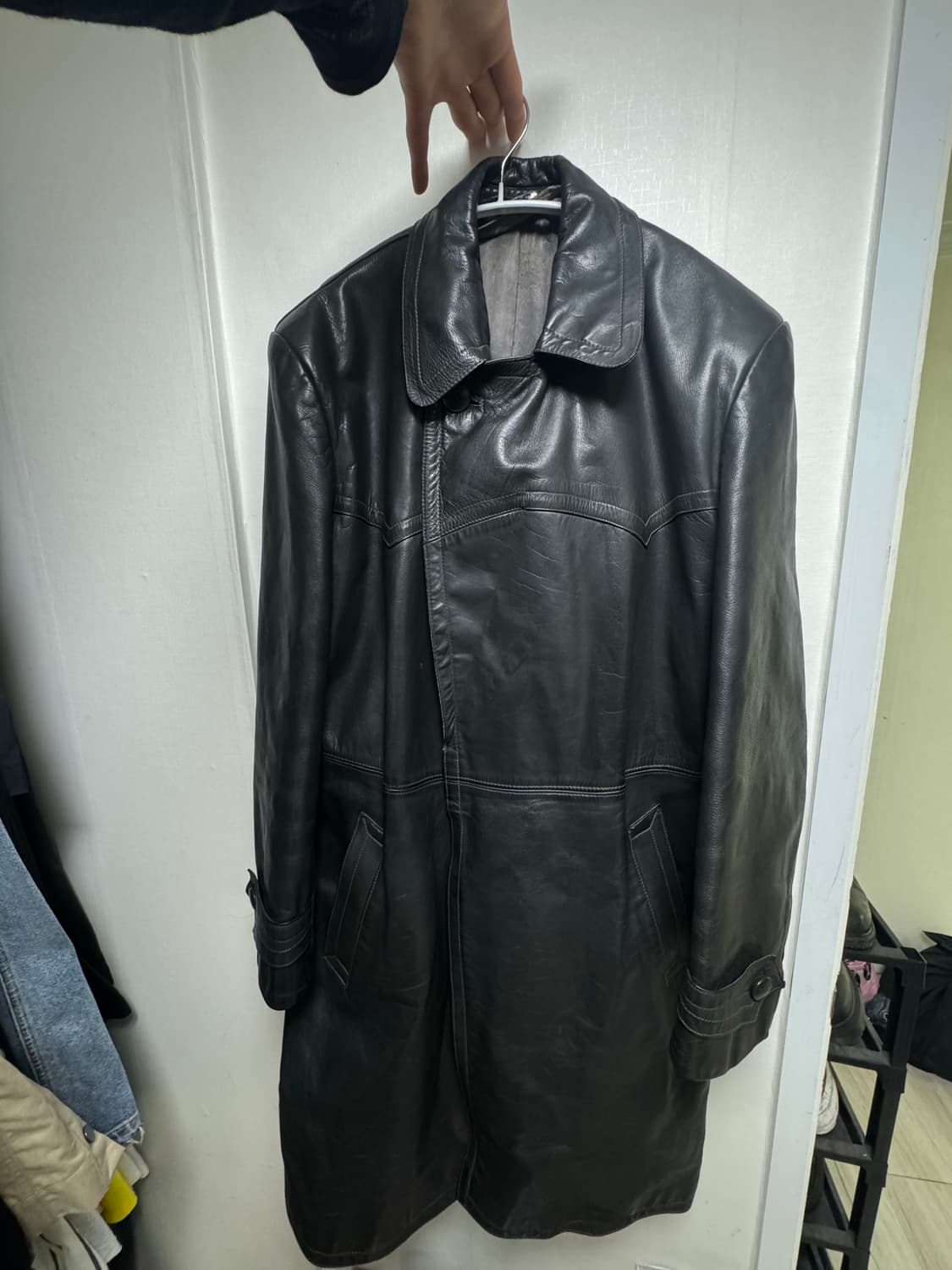 가죽 숏코트 상품이미지1