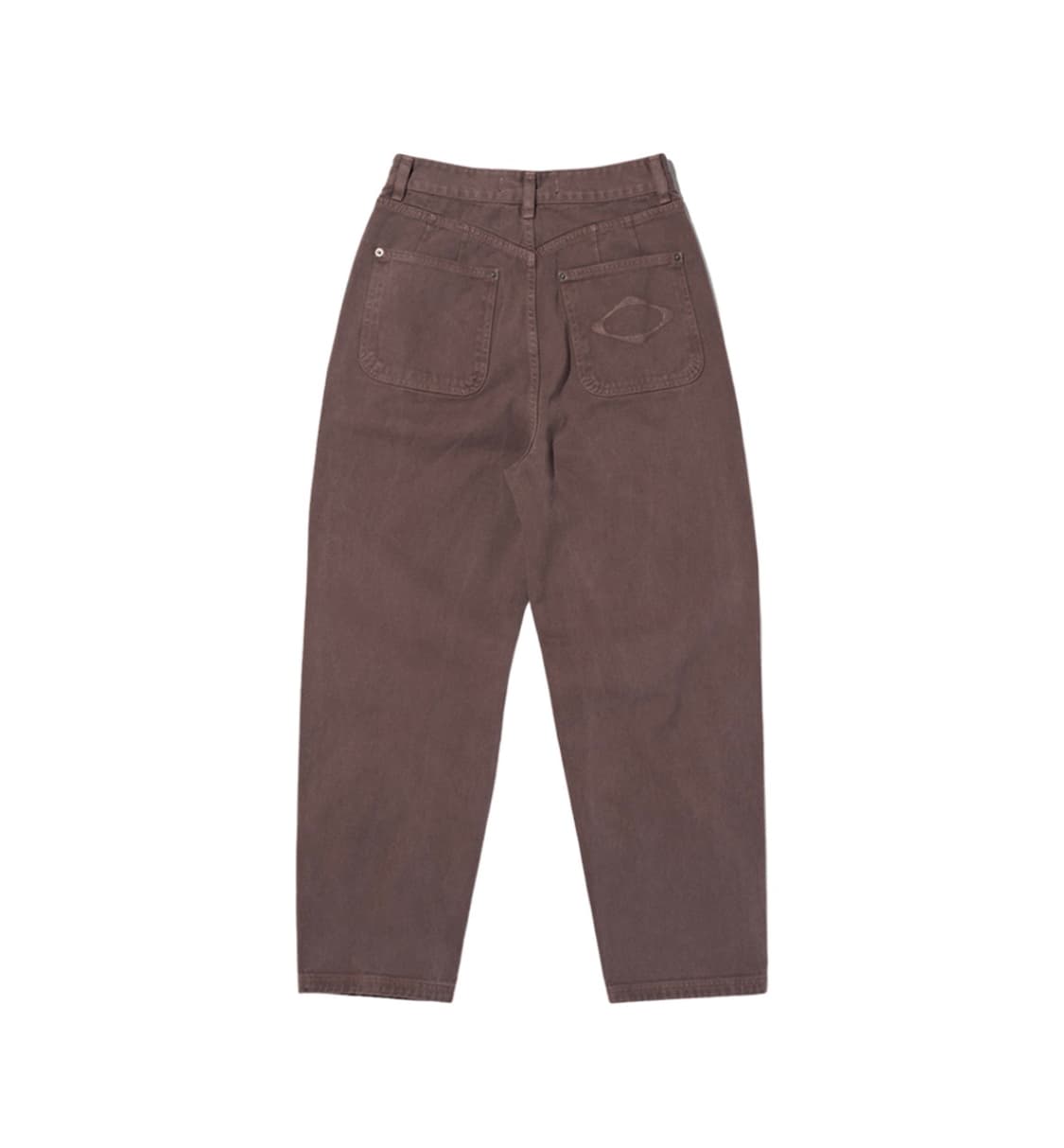 미스치프 롬버스 슬라우치 워시드진 로즈브라운 미스치프 롬버스 바지 상품이미지2