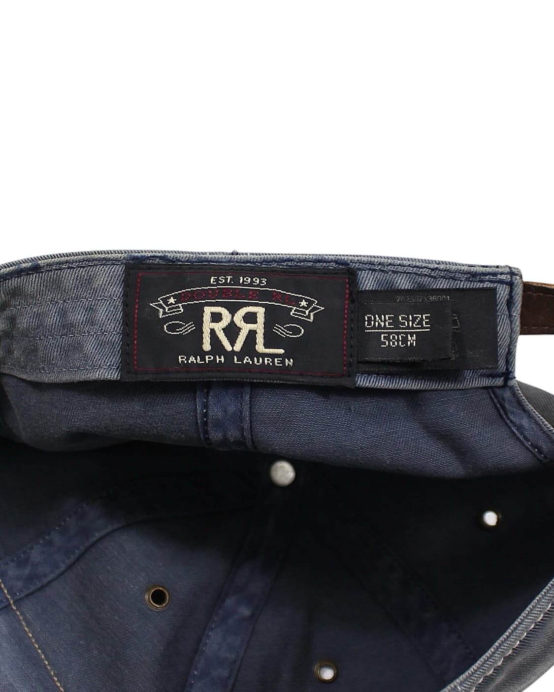 RRL 더블알엘 가먼트 다이 트윌 트러커 캡 모자 상품이미지7